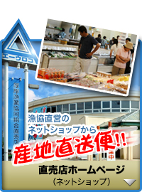 リンク：厚岸漁協直売店